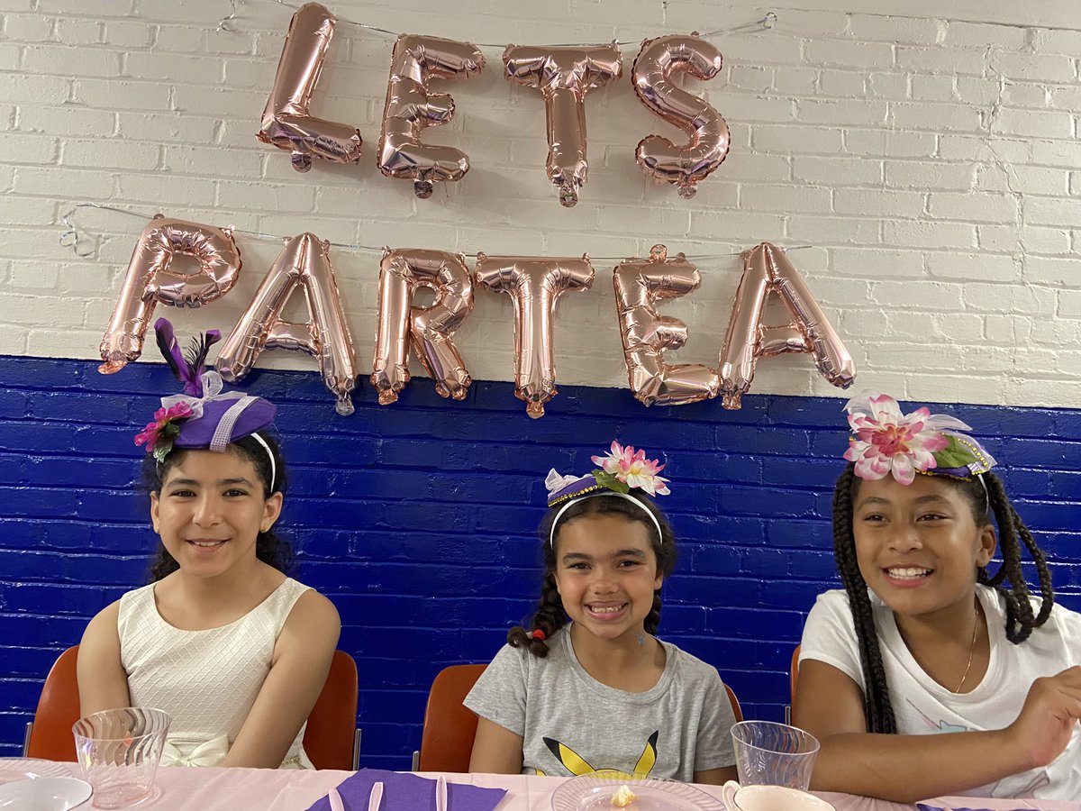 FMAcares's tweet photo. Sisters With a Dream ended the year on a positive note by celebrating with a tea party. Mayor Siddiqui, former Principal Robin Harris, and Principal Maisha Rounds were among the honored guests! https://t.co/7RO0PBjSeX