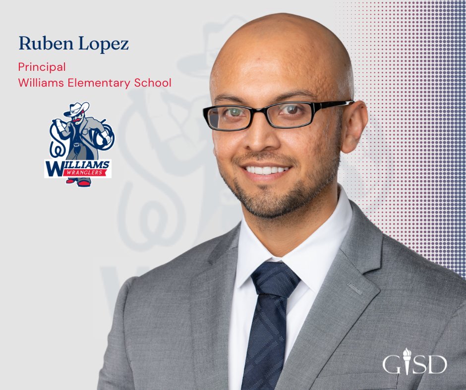 Garland ISD (@gisdnews) on Twitter photo The following campus administration positions have been approved. Join us in congratulating them! #TheGISDEffect
Ruben Lopez - Principal at <a href="/WES_Wranglers/">Williams Elementary School</a>
Melinda Hoover - Principal at <a href="/Sewell_Seahawks/">Sewell Elementary</a>
Brandy Schneider - Principal at <a href="/GR_CTC/">Gilbreath-Reed CTC</a> The following campus administration positions have been approved. Join us in congratulating them! #TheGISDEffect
Ruben Lopez - Principal at <a href="/WES_Wranglers/">Williams Elementary School</a>
Melinda Hoover - Principal at <a href="/Sewell_Seahawks/">Sewell Elementary</a>
Brandy Schneider - Principal at <a href="/GR_CTC/">Gilbreath-Reed CTC</a>