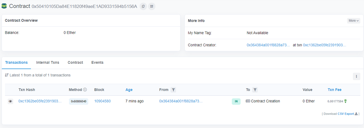 pravbang's tweet photo. wrote and deployed my first smart contract to rinkeby. Thanks to @_buildspace for the guidance. looking to work on more interesting projects https://t.co/3cDbgU5rtg