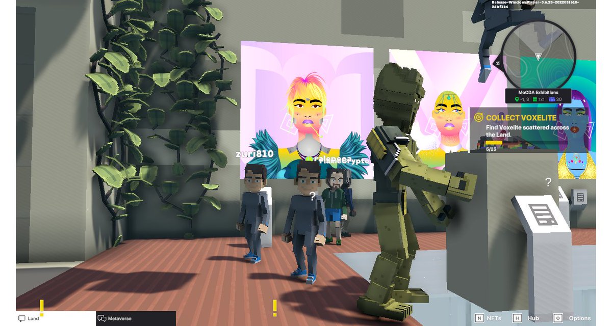 rami_mi_'s tweet photo. @TheSandboxGame @worldofwomennft I just participated in the #TheSandbox weekly contest for a chance to win 200 mSAND! I found the art piece, check out my screenshot below!
👇 https://t.co/GLNMF6V9DX