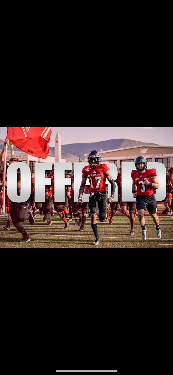 IsileliFaletau's tweet photo. I’m so excited to say I have received a full ride scholarship to southern Utah university I wanna thank @SUUFB_ @bmeasom1 @delanefitz @CoachATrain99 @coachmo39 @rhsfootballut @logandunfield11 go thunderbirds! 🔴⚪️ https://t.co/F5shijaswv