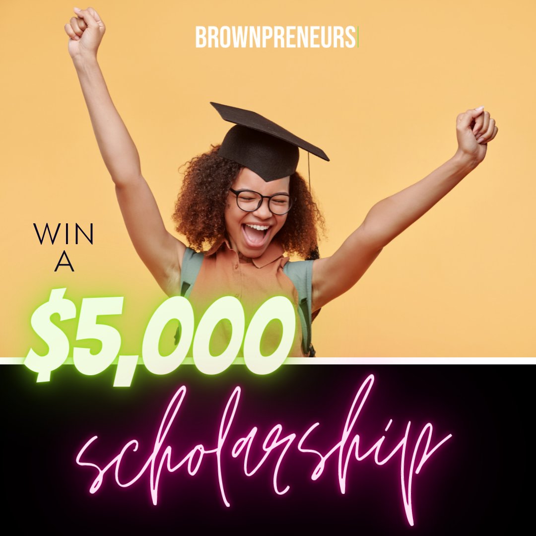 📣📣The deets for our 2022 Teen Summit Scholarship Competition have been released❗️❗️ Visit our website today to see how you can win up to a $5,000 scholarship 🤑

brownpreneurs.org/post/we-re-giv… pic.x.com/mnrH2YYRWe