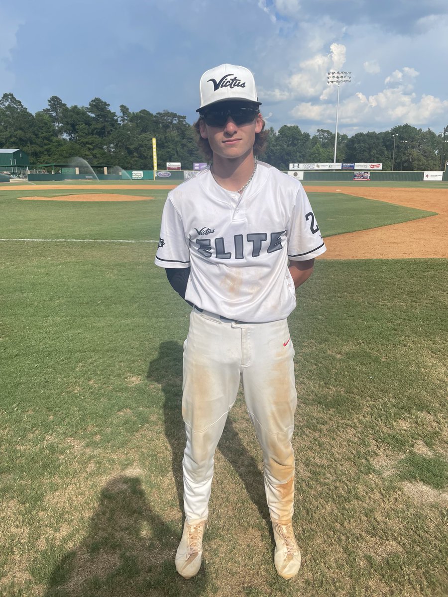 F: <a href="/victuselitela/">Victus Elite- Louisiana</a> 5, Elite Squad Texas Shifflet 1
PoG: <a href="/HendricksonJc/">JC HENDRICKSON</a> 1-3, 2 RBI 
Notable: <a href="/Gary_Rondeau21/">Gary rondeau</a> 6 IP, 7K, 4H, ER
