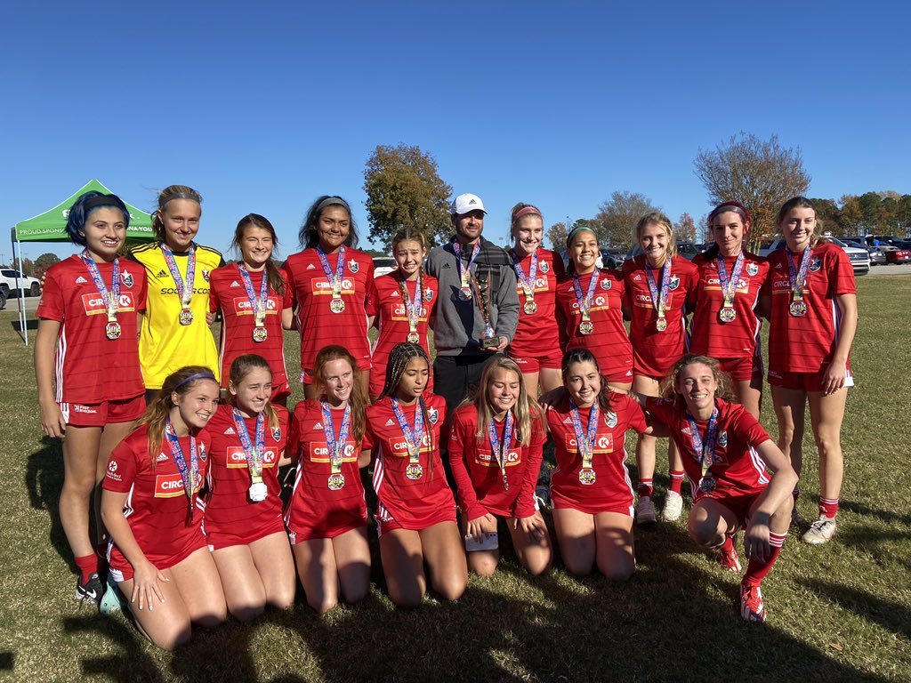 NCFC_Youth's tweet photo. Good luck to our 3 teams participating in the 2022 @USYouthSoccer Southern Regional Championships in Murfreesboro, Tennessee! 

▫️03/04 United G
▫️05 Gold North G
▫️09 Elite G

Check our Twitter this weekend for live game updates! https://t.co/nNagAhXyNS