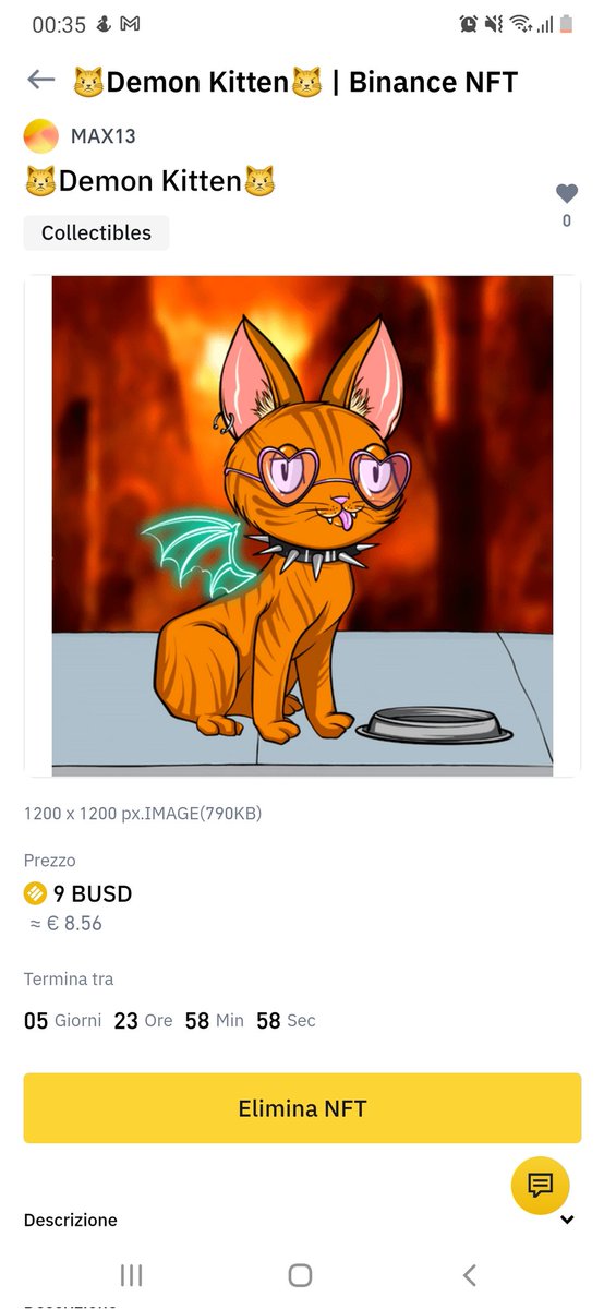 23Ledian's tweet photo. #NFTs #NFT #DemonkittenNft #BinanceNFT https://t.co/AKacHzbZmE