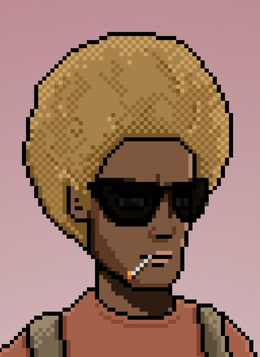 "I mean, you put the vibe out to 30 million chicks, something is gonna happen."

#NFT #NFTCommunity #pixelart #pfp #pfpNFT #freemintNFT