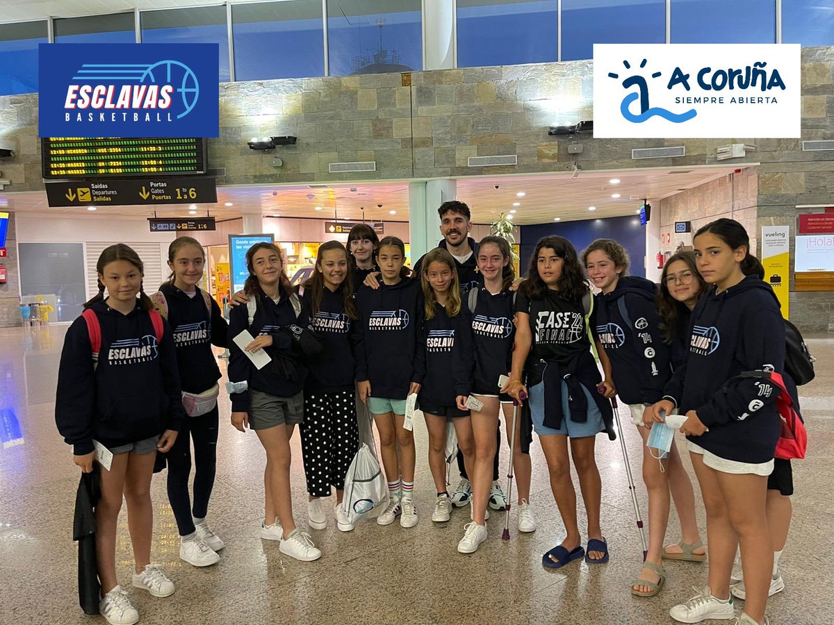 El equipo alevin del <a href="/ClubEsclavas/">Club Esclavas Coruña</a> ha cambiado este año el San Juan de #Coruna por la copa nacional de alevines organizada por <a href="/mhlsports/">MHL Sports</a> en <a href="/LAlqueriaVBC/">L'Alqueria del Basket</a> #GoBlues #VisitCoruna #Basket