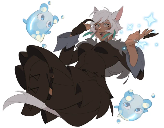 #ffxiv #ff14 

"Water, water, froth and foam!"✨ 