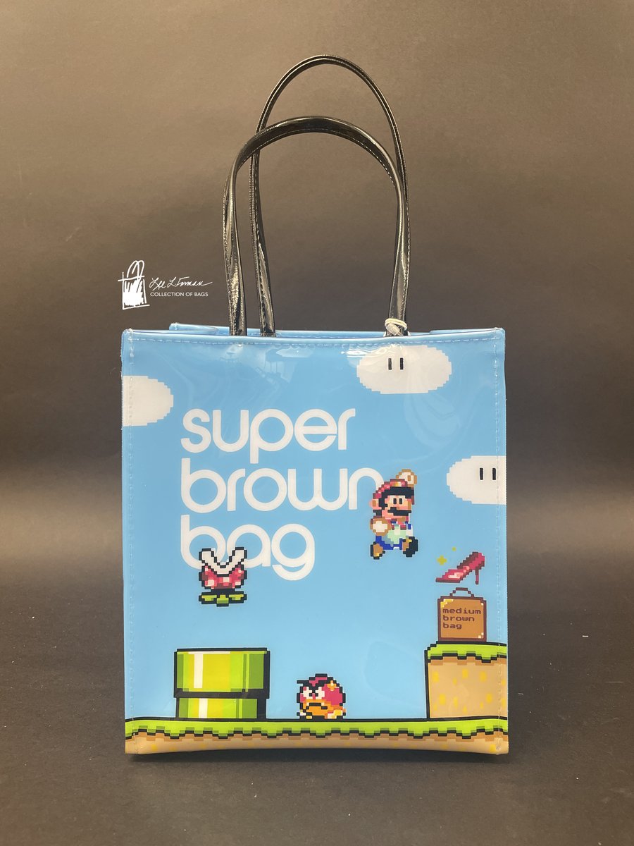 174/365: This limited edition Bloomingdale's bag was released in 2018 as part of the 'Let's Play' campaign, created in partnership with Nintendo of America. The campaign saw the release of a clothing collection that featured characters from Nintendo video games. 