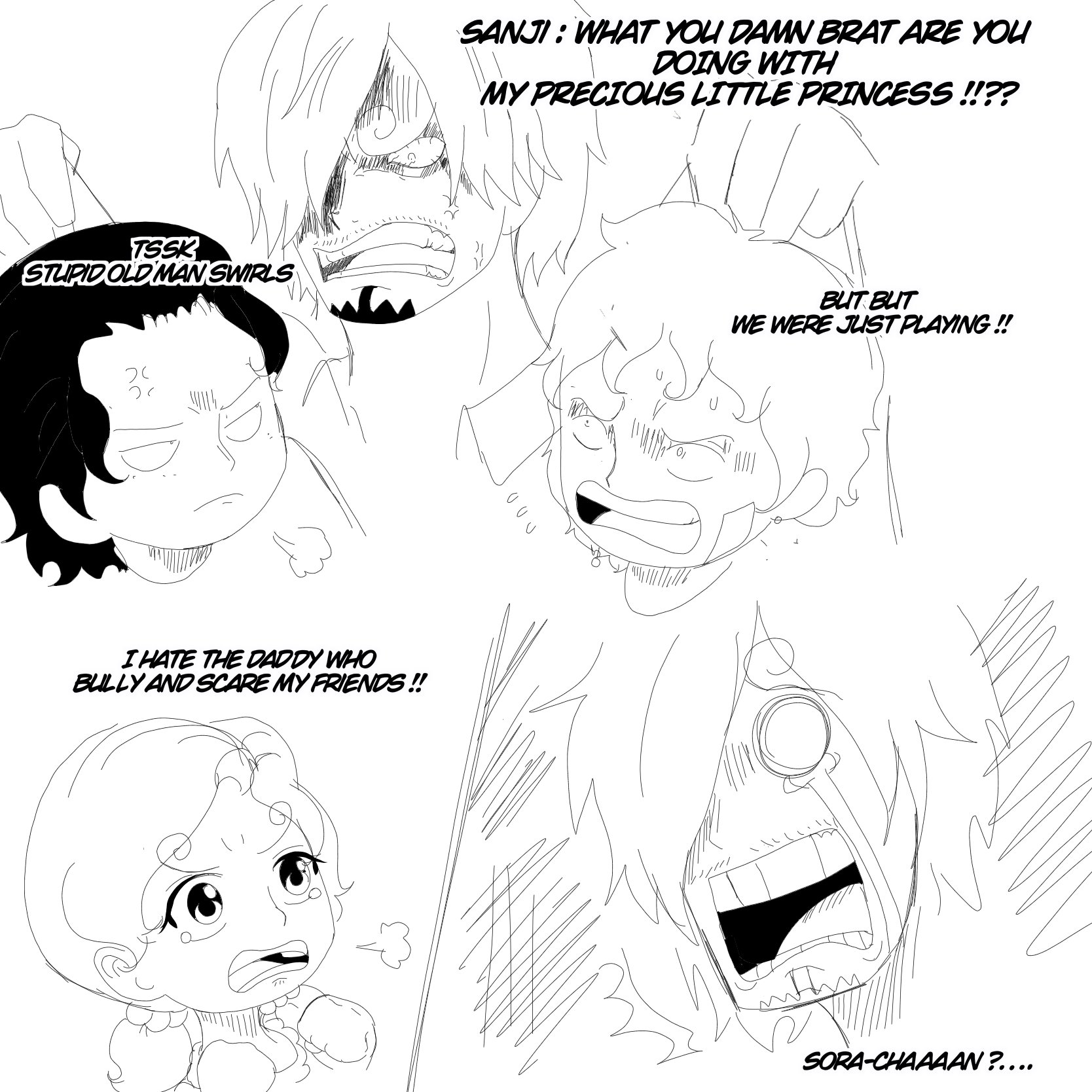 Nioumi World (ninouche ,Nini)✏️📓🏴‍☠️❤️ on X: ⭐️ ASK MY OCS ⭐️ During One  piece timeline ( + Sora born 3 year later ) AND the next generation( many  year later after Luffy