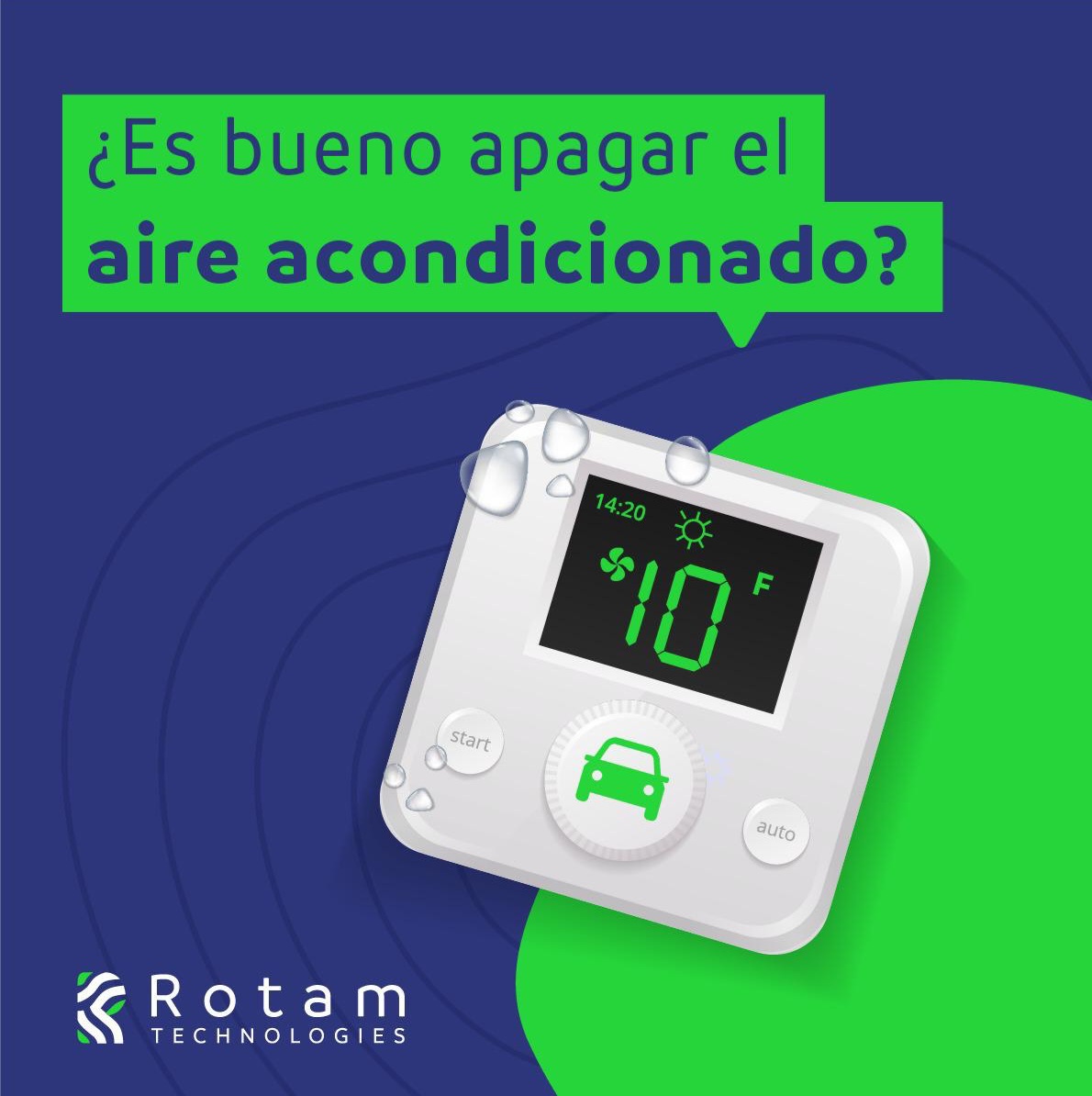RotamFuel's tweet photo. Vas por carretera y hace calor, qué harías, ¿enciendes aire acondicionado?. Encender el sistema de aire acondicionado de un automóvil puede aumentar el consumo de combustible hasta en un 10%.  Te recomendamos abrir las ventanas si vas a velocidades menores a 60 km/h. https://t.co/cLXYPy2lMN