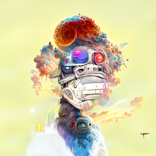 damadril's tweet photo. Going #Aipeshit today at the final reveal of @AIPESnft_ 
Some comparisons to the OG #BAYC and #MAYC apes #apefest #nftnyc #aipesnft #wehitdifferent #nftprojects #aiart https://t.co/zYreJWld9J