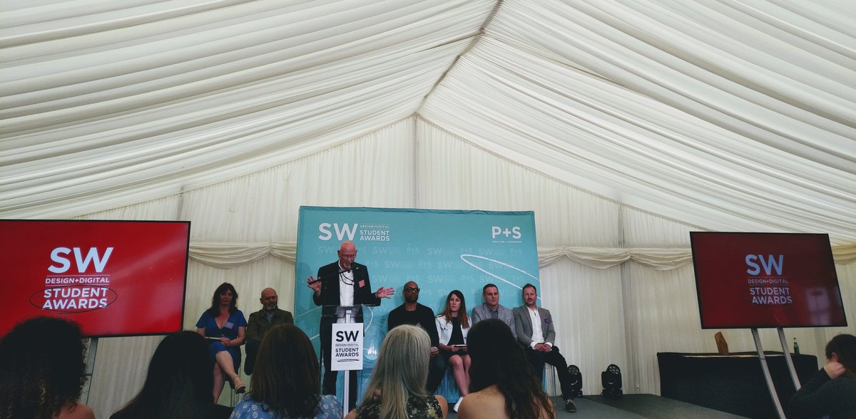 The South West Design + Digital Student Awards proudly supported by Taylor Brothers tonight, a great evening showcasing the next generation of designers with a fantastic prize by <a href="/ProctorsBristol/">Proctor + Stevenson</a> to the winner.
swddsawards.co.uk