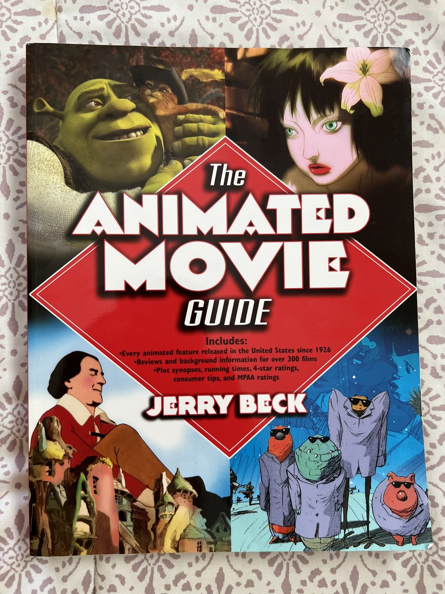 LeCatProduction's tweet photo. Forgot to show this off. Got another @jerrybeck book in the mail a while back.
#JerryBeck
#TheAnimatedMovieGuide https://t.co/MKdFPTUv2i