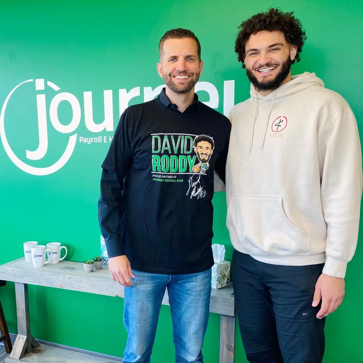 JourneyPayroll's tweet photo. Good luck tonight @droddy22 in the 🏀 draft! We love having you part of the Journey Family! https://t.co/fXWiQ7W88Y