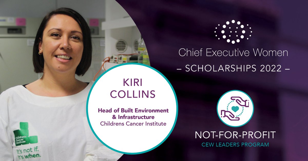 CEWAus's tweet photo. “Winning this scholarship has been exciting and validating… I feel I have the network and tools available to make lasting change for the future of health and medical research.”
Congratulations #CEWScholar Kiri Collins @KidsCancerInst https://t.co/KASERY9fKO