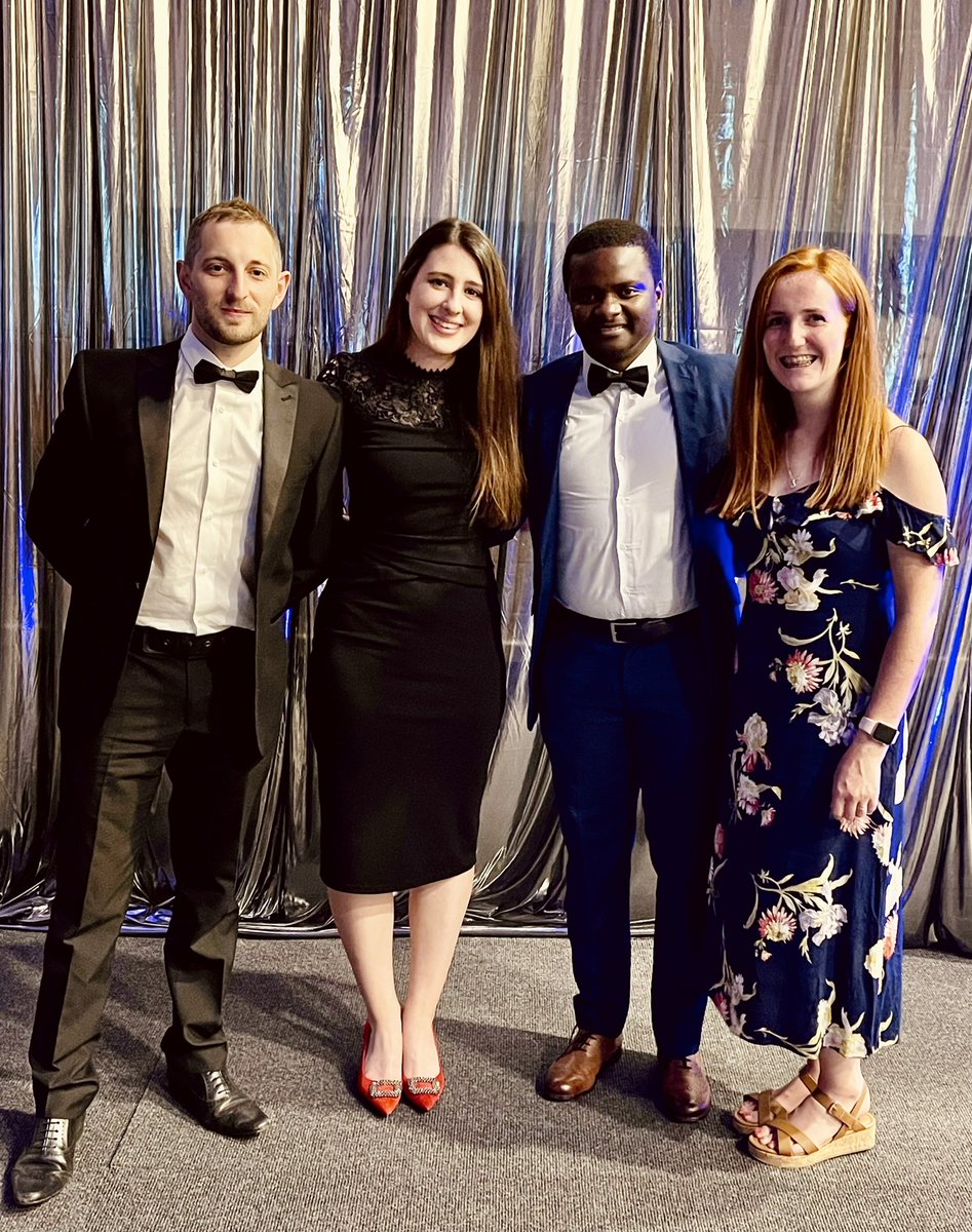 secureschoolsuk's tweet photo. Our Middlesbrough HQ team scrub up pretty well!! Fab night at the @NEBizAwards at @mbrocollege - thrilled to have been shortlisted and huge congrats to all the winners tonight 👏 Great to meet the wonderful folk at #ProjectEscape too - can’t wait to come and do an escape room!! https://t.co/M45p6POWri