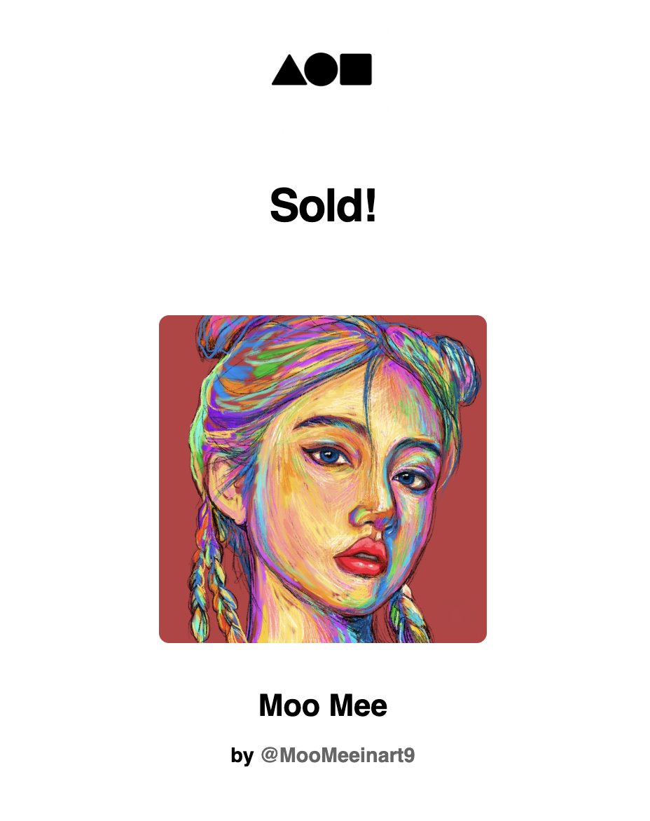 GM.. Good news for me this morning. <a href="/AlongkotInart/">Alongkot Inart</a>  Thank you so much <a href="/prab_govender/">Prablo_G</a> 🙏 Have a nice day.🥳🥳🎉🎉🎊 #NFTThaicommunity #NFTs #NFTcommunity.