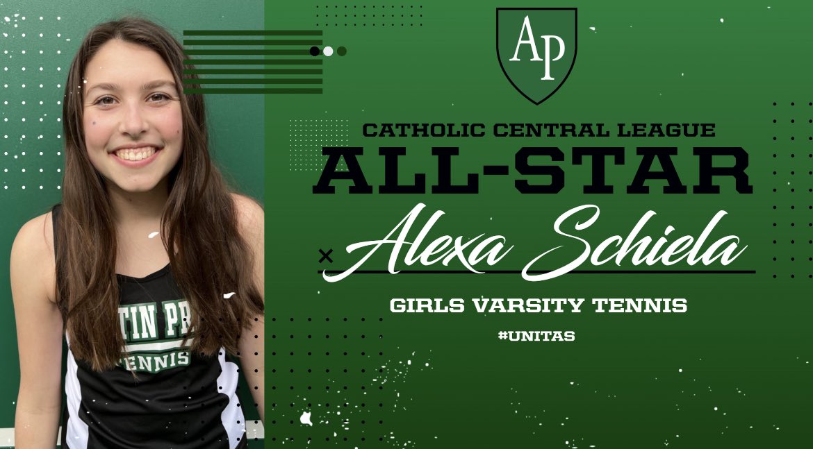 Austin Prep AD (@austinprepad) on Twitter photo Congratulations to the members of <a href="/AustinPrepGTenn/">AP Girls Tennis</a> named Catholic Central League All-Stars! #Unitas #WinningCulture Congratulations to the members of <a href="/AustinPrepGTenn/">AP Girls Tennis</a> named Catholic Central League All-Stars! #Unitas #WinningCulture