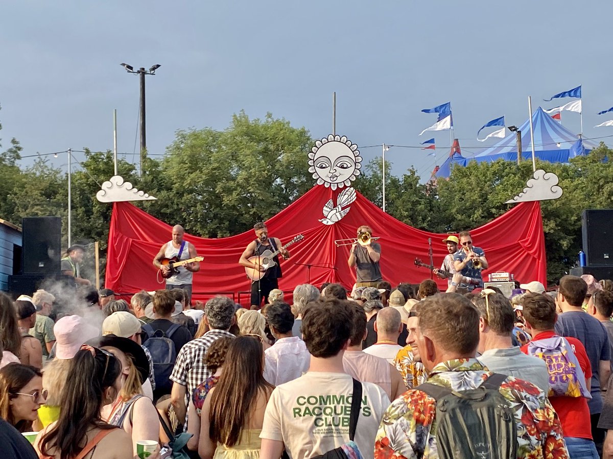 Great start to #Glastonbury2022 watching <a href="/landofthegiants/">Land of the Giants</a>