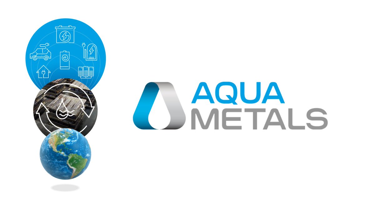 AquaMetalsInc's tweet photo. Li #AquaRefining recovers high purity, high-value metals with a cleaner, more cost-effective process that is critical to reducing negative environmental impacts found in traditional recycling methods and #toxicmining.

Learn more here: https://t.co/R7jUDQMxh8 https://t.co/4JO7dCBfU7