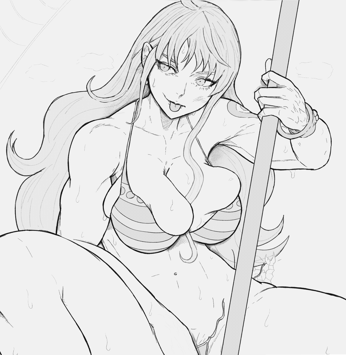 nami one piece sketch 