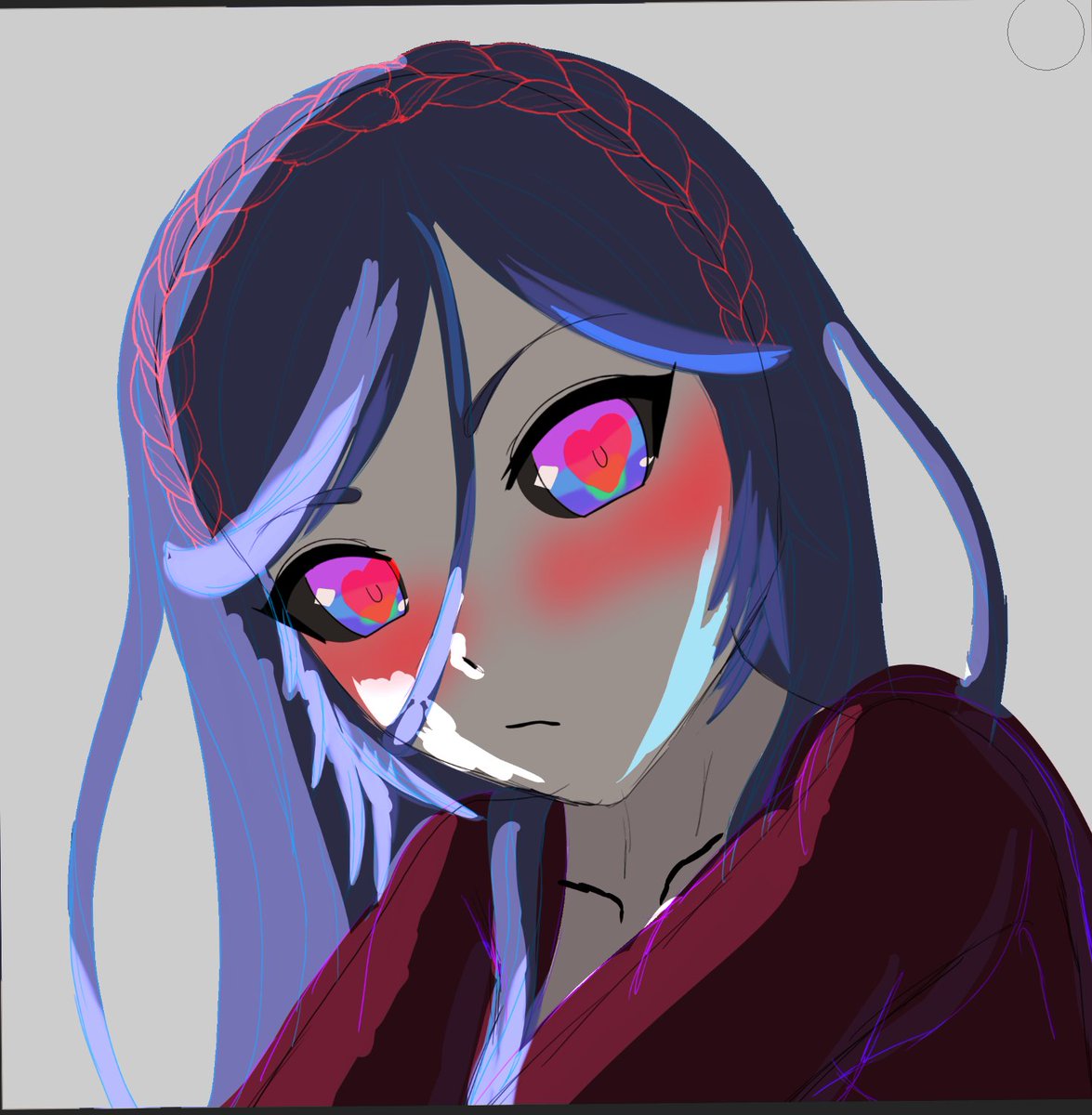 Ähm... Hab da was gemacht.

Soll das ein Emote werden?
Oder einfach ein Bild?