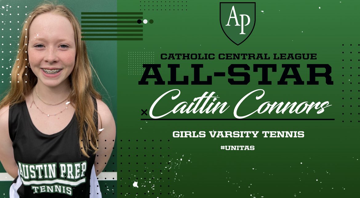 Austin Prep AD (@austinprepad) on Twitter photo 2/2: Congratulations to the members of <a href="/AustinPrepGTenn/">AP Girls Tennis</a> named Catholic Central League All-Stars! #Unitas #WinningCulture 2/2: Congratulations to the members of <a href="/AustinPrepGTenn/">AP Girls Tennis</a> named Catholic Central League All-Stars! #Unitas #WinningCulture