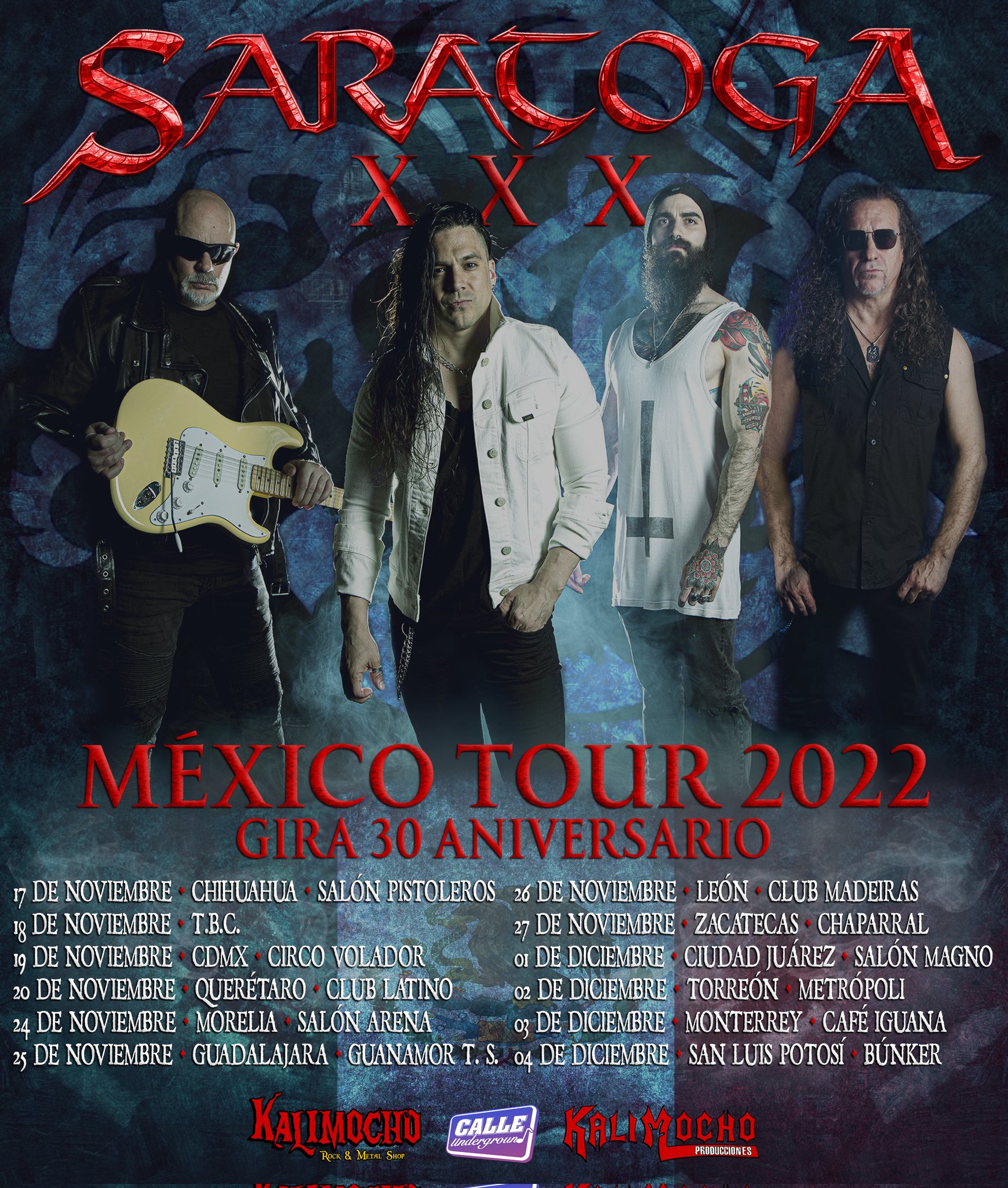Saratoga on Twitter "Os queremos comunicar que Saratoga estará de gira