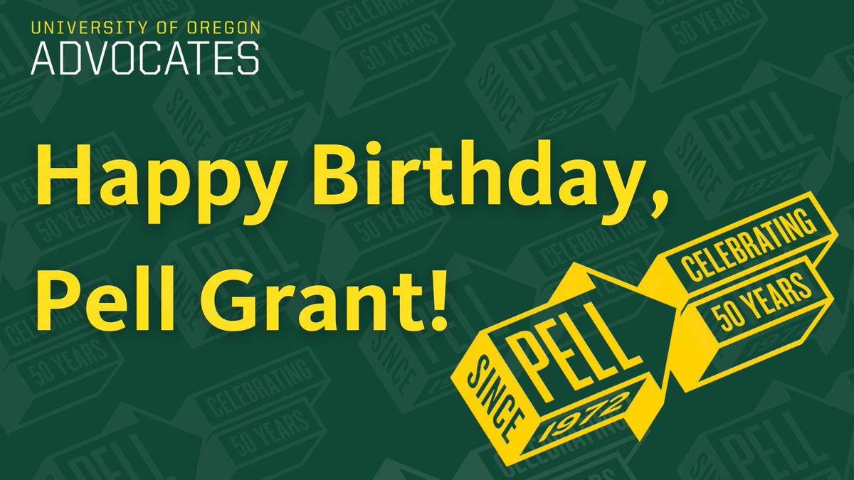 Currently, more than 7 million students are attending college thanks to aid from Pell Grants. Tell us what Pell means to you as we celebrate its 50th anniversary this month! #PellTurns50 #PowerofPell #DoublePell