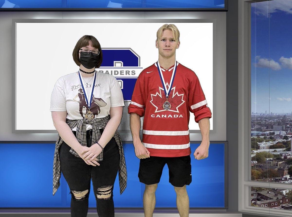 Students accumulate points from all 4 areas of student life at RCI- academics, clubs, athletics, and student government.

This year <a href="/mr_m_wright/">Mike Wright</a> &amp; <a href="/Elizabe98664261/">Elizabeth Wright</a> presented 100 point awards to Sam Buxton, Fiona Fournier, Carson Lefebvre, and Mya Pilgrim .

(thread)