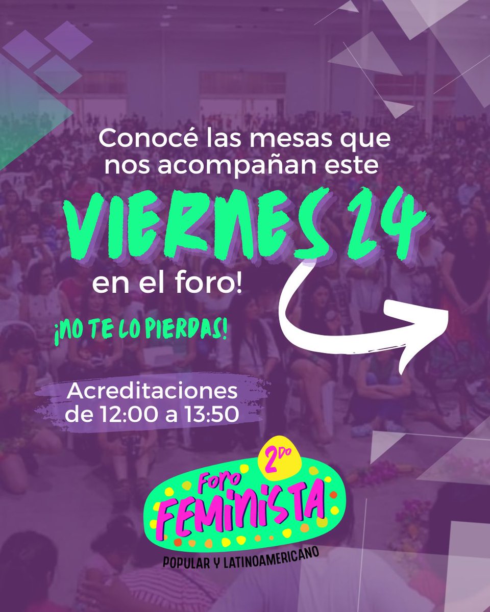 poder_sde's tweet photo. 🌈 Compartimos las mesas paneles de debate del Foro que tendrá lugar mañana viernes 24 en el Nodo Tecnológico en la Ciudad de La Banda, Santiago del Estero. Inscripciones para participar en nuestra bio de instagram @ forofeminista.sde

#forofeminista #popular #latinoamericano https://t.co/i6DJK1UApF