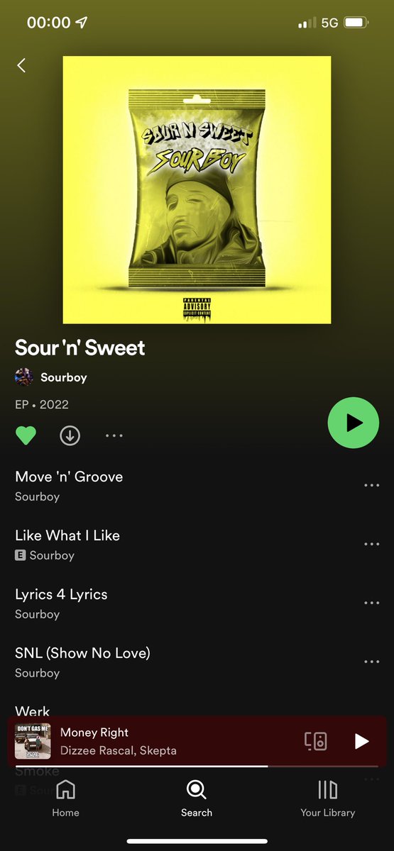 SOUR ‘N’ SWEET THE TAPE OUT NOW!!!!!⚠️⚠️⬇️⬇️

open.spotify.com/album/6ctqfjPP…