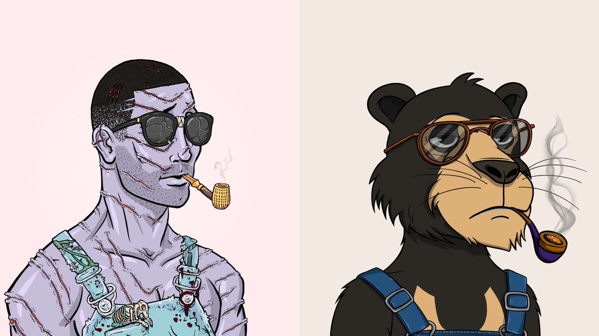 Am i doing right <a href="/yeahtigers/">Yeah Tigers 🐅</a> ?
I found the twin of <a href="/DeGodsNFT/">DeGods</a> and it is #3333! What a coincidence!  #NFTs are amazing!