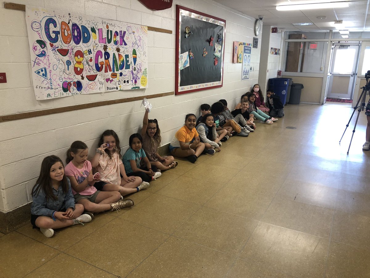 Congratulations KCS 8th Grade Class of 2022!!  2nd graders in Room #10 were so excited to celebrate “you” today!!!