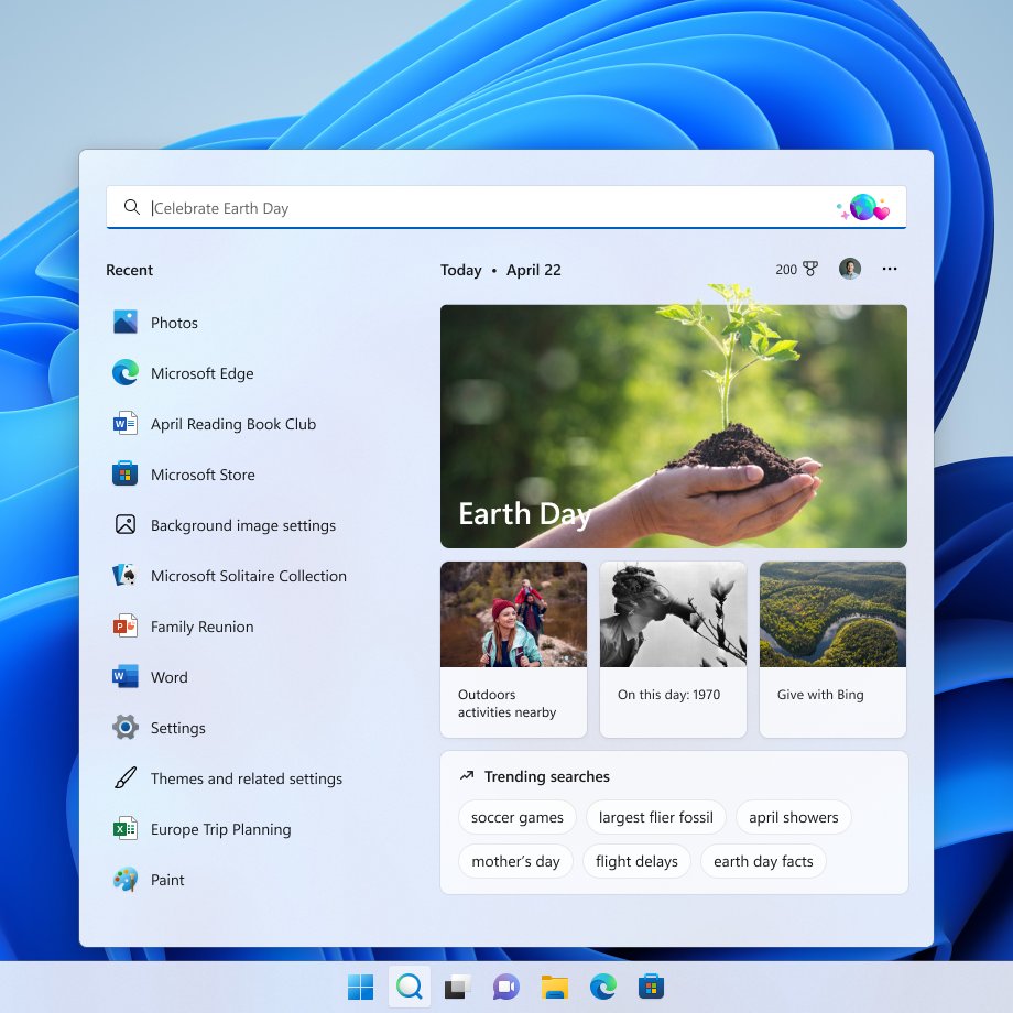 Windows Update on Twitter: "We’ll be introducing the search highlights