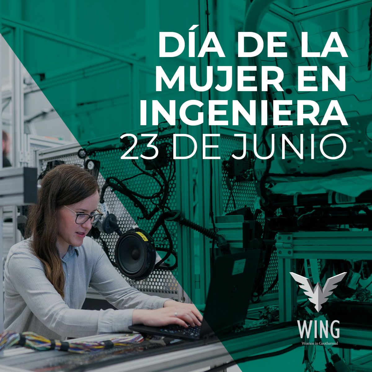 WING_geothermal's tweet photo. Thursday 23 June is International #Women in #Engineering Day (#IWED), a global day celebrating the amazing work that #femaleengineers around the world do to support lives and livelihoods every day. #geothermalengineering #greenenergy #womenleaders #womeninSTEM #womenengineers https://t.co/eHVU2tQwIw