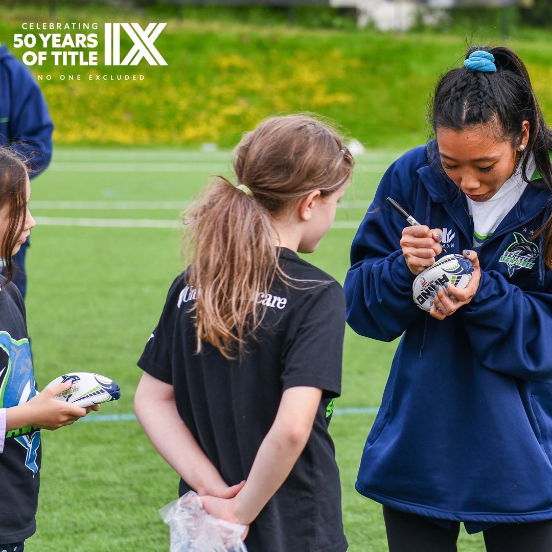 SeawolvesRugby's tweet image. We are proud to include girls and women in our pod as rugby continues to be an equal playing field in the landscape of contact sport. We can’t wait to see what the next 50 years holds. 🌊 #TitleIX #TogetherWeInclude