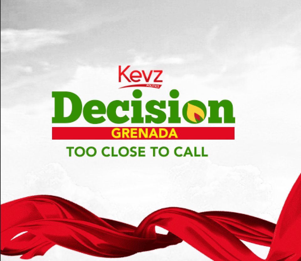 KevzPolitics's tweet photo. #NationalProjection: We project that the 2022 Grenada Election is TOO CLOSE TO CALL. https://t.co/gjgP8QmZta