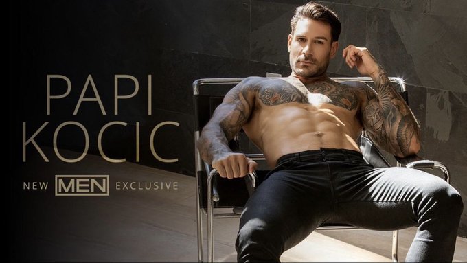 It&rsquo;s official!! Your Papi has signed Exclusive with @Men 😈 are you ready for this journey&hellip; https://t