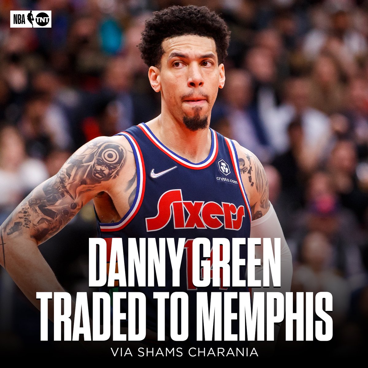 Philadelphia trades Danny Green and the No. 23 pick to the Grizzlies for DeAnthony Melton, per @ShamsCharania https://t.co/49Q3z4Vc9O