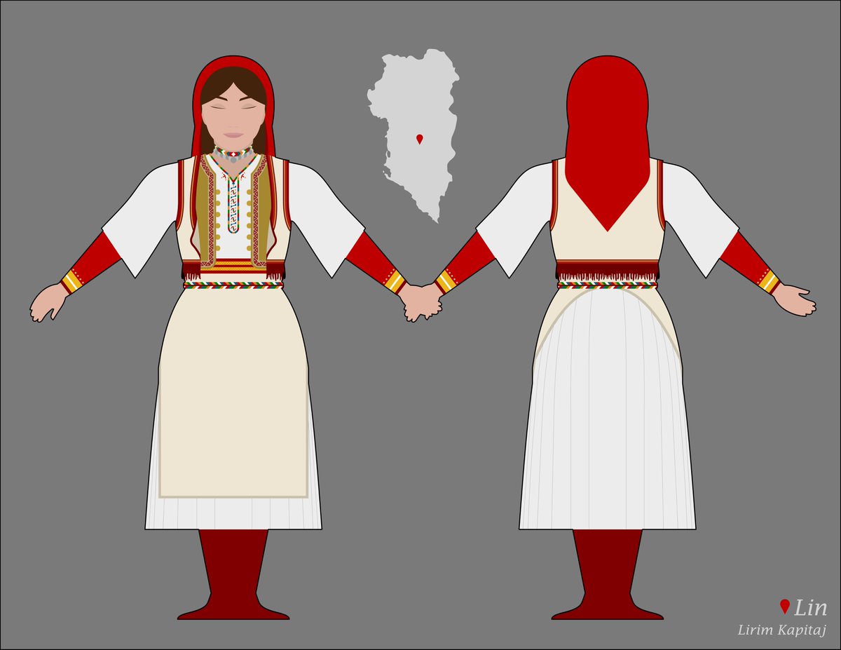 Albpattern's tweet image. Lin 🇦🇱🇽🇰
#lin #albanian #traditional #folkart