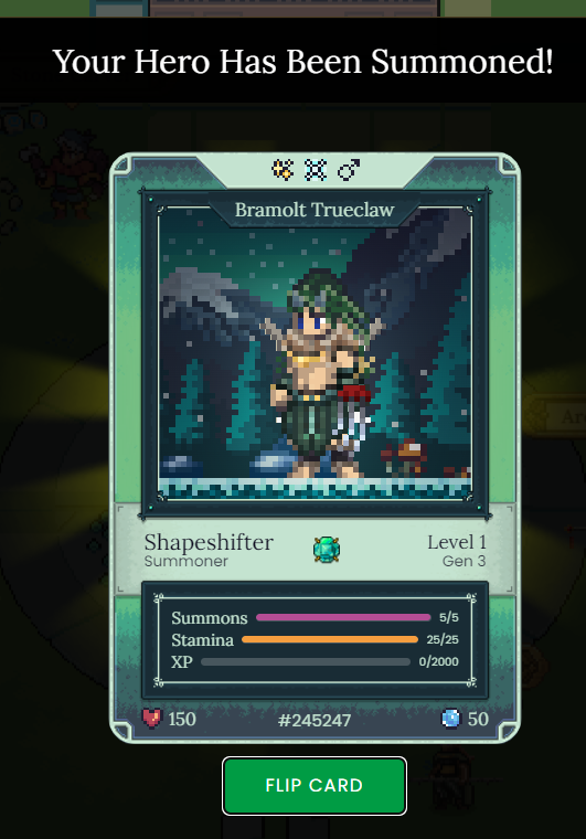 ShroommaNL's tweet image. BOOM!
Seer/priest and Berserker/wizard hit Shapeshifter/summoner!

LFG!

#HarmonyONE #DFKchain #Cryplistic #TeamGoose