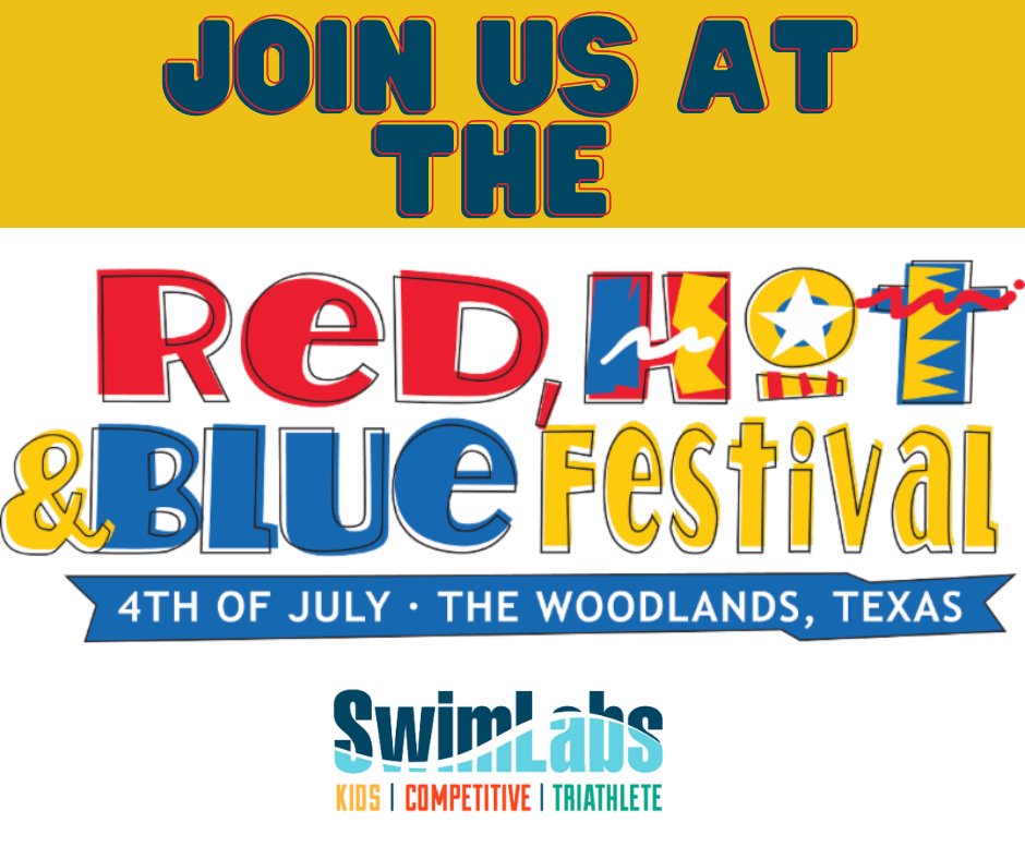 SwimlabsT's tweet photo. Come and see us on July 4th from 6PM to 10PM at Northshore Park for some Fourth of July Fun!!

There will be great food, live music, children’s activities and family fun! This community-wide celebration offers fun for all ages!! https://t.co/QyYYARoLej