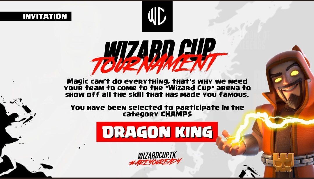 Nos sentimos honrados por esta invitación a la @wizardcupcoc y estaremos dando lo mejor 🔥 #ForeverDragons 🐲🐲🐲🐲🔥