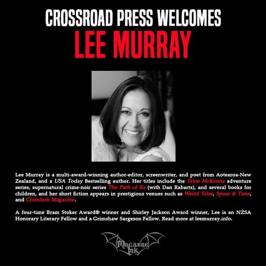 Welcome @leemurraywriter to the Crossroad Press family!