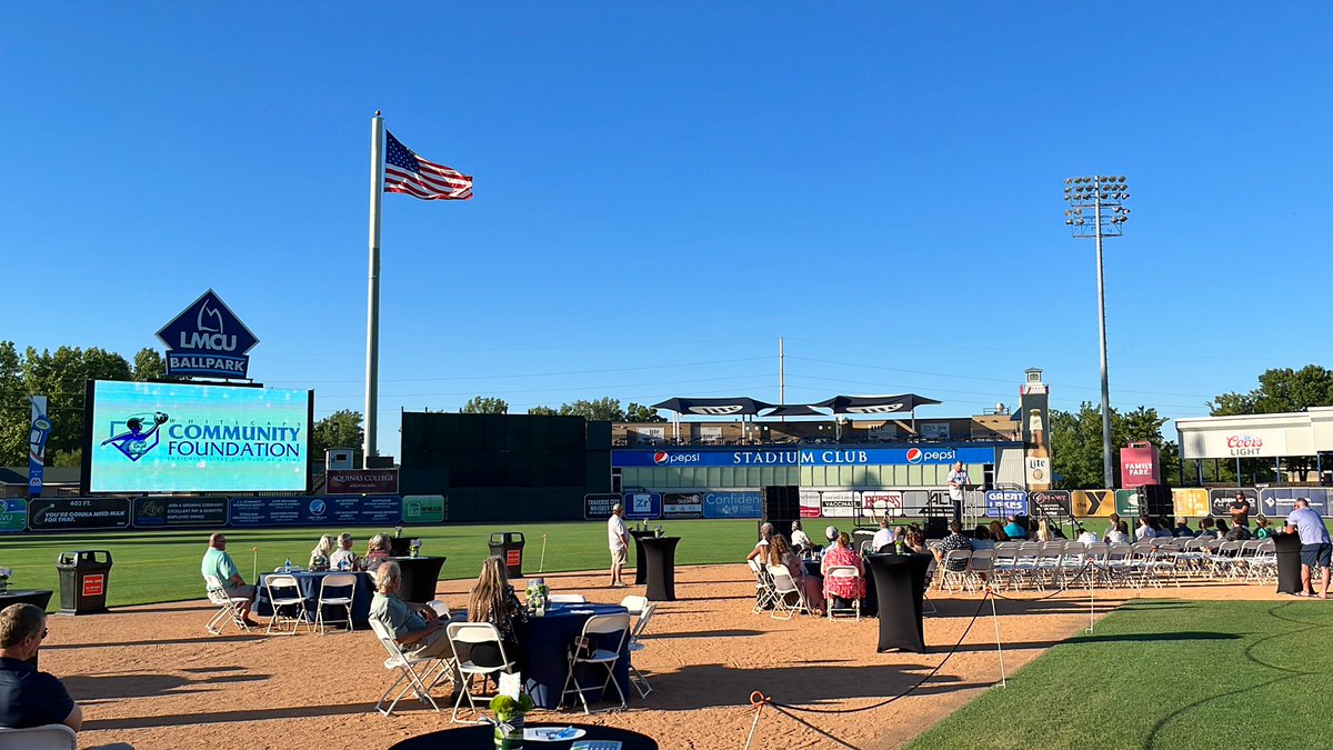 Beautiful night for the <a href="/WMWhitecaps/">West Michigan Whitecaps</a> Community Foundation fundraiser for the Ted Rasberry Youth League ⚾️