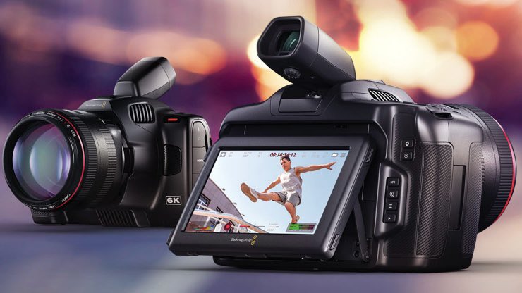 The <a href="/Blackmagic_News/">Blackmagic Design</a> Pocket 6K G2 came out today sporting a tilting screen, larger battery, and support for the optional EVF—just like the Pro version. It didn’t get the high brightness screen or internal NDs though. Good middle option. bhphotovideo.com/c/product/1713…