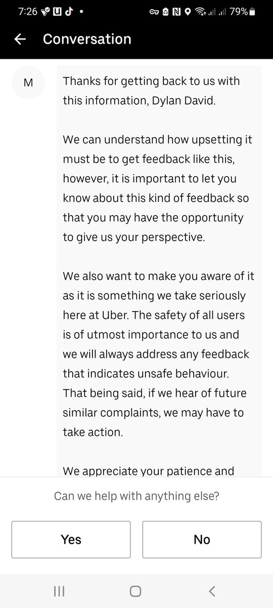 beckcomedy's tweet photo. @UberUKsupport @AndyBurnhamGM @cheryleehouston @josierones #DisabilityRights what so now the Uber driver gets away with act he committed unacceptable https://t.co/H6Mk2a5BjY