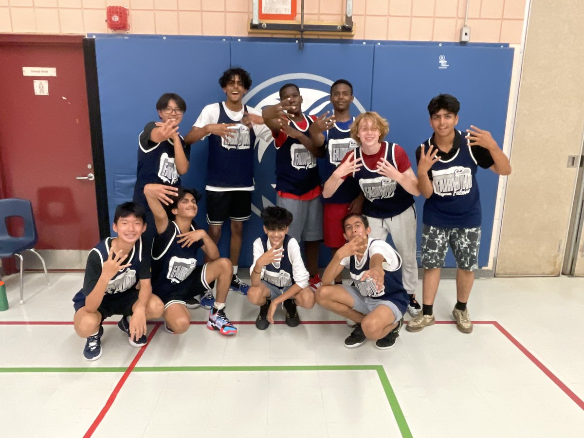 So proud of these students. Both teams played well! 🏀 Memories were created. <a href="/fairwindps/">Fairwind Senior P.S.</a>